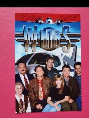 Rebecca Schull Wings Hand Signed 4x6 Autograph Photo A